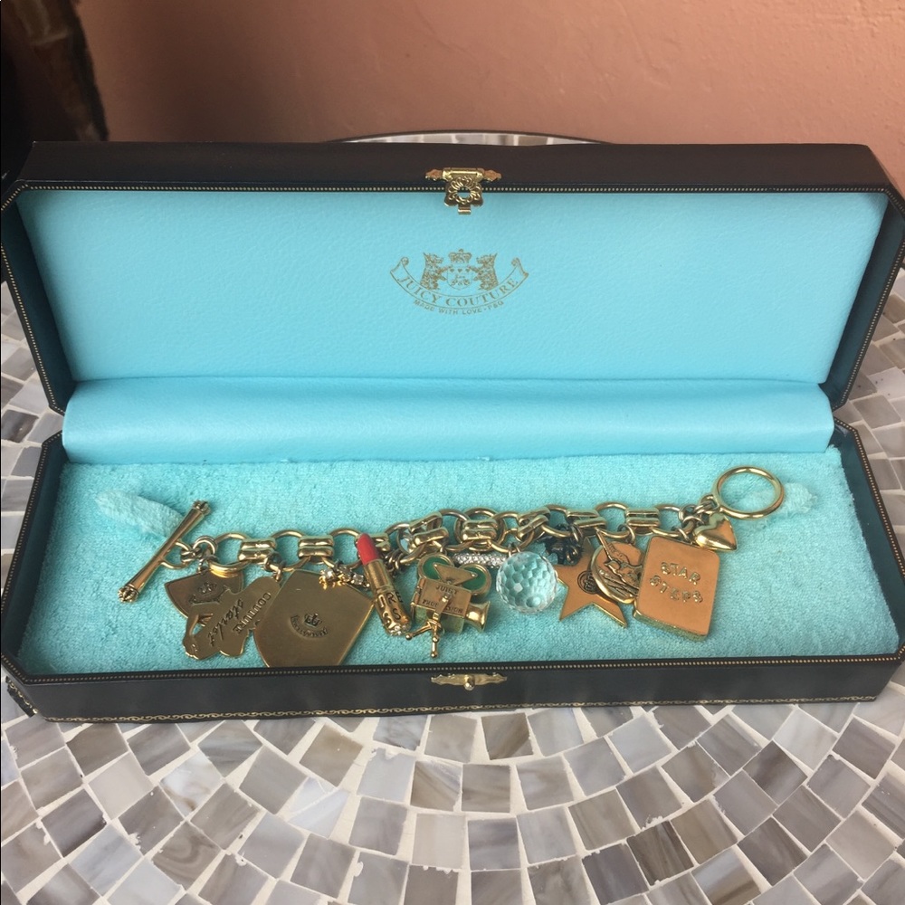 SOLD - Juicy Couture Gold Bracelet
